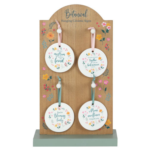 Picture of HANGING CERAMIC HEARTS - MUM